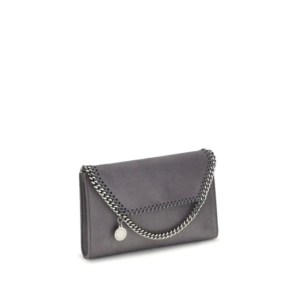 Stella McCartney Gray Polyester Shoulder Bag