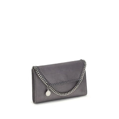 Stella McCartney Gray Polyester Shoulder Bag