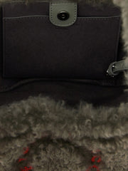Stella McCartney Gray Polyester Shoulder Bag