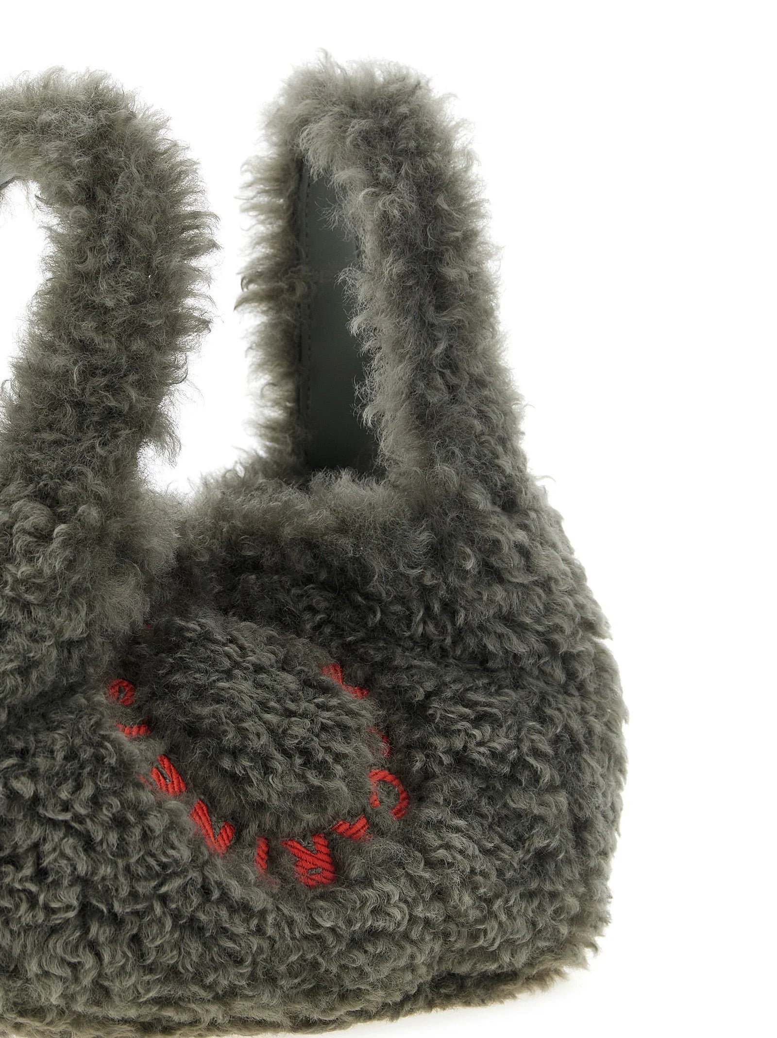 Stella McCartney Gray Polyester Shoulder Bag
