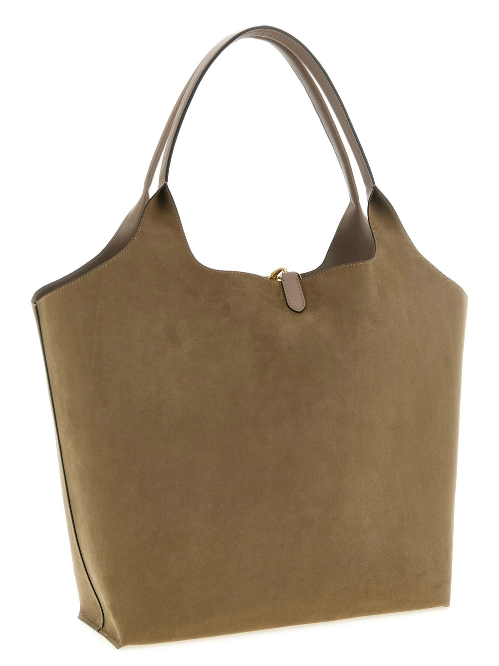 Stella McCartney Gray Polyester Tote Bag
