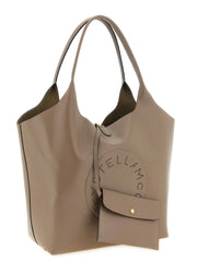 Stella McCartney Gray Polyester Tote Bag