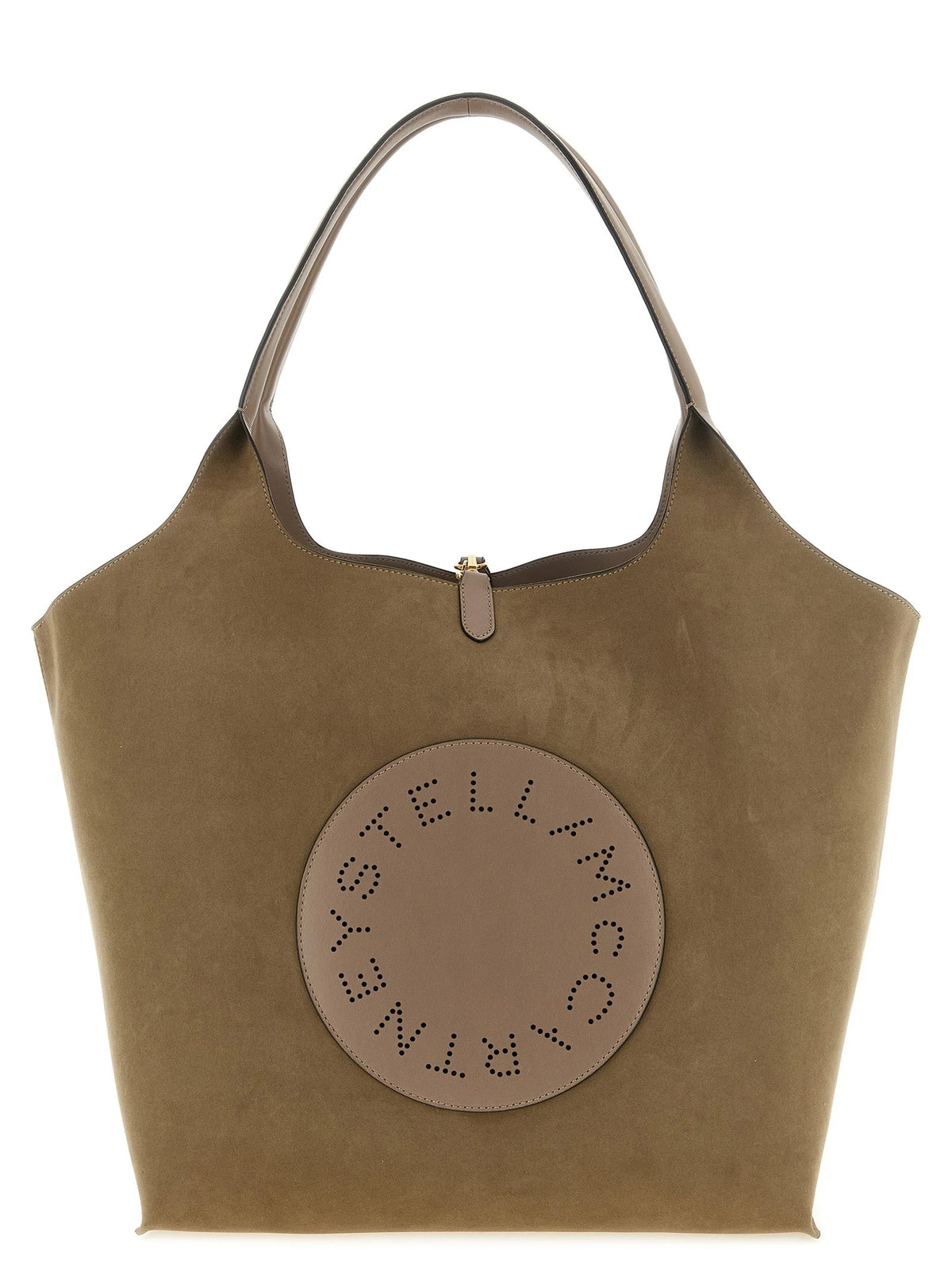 Stella McCartney Gray Polyester Tote Bag