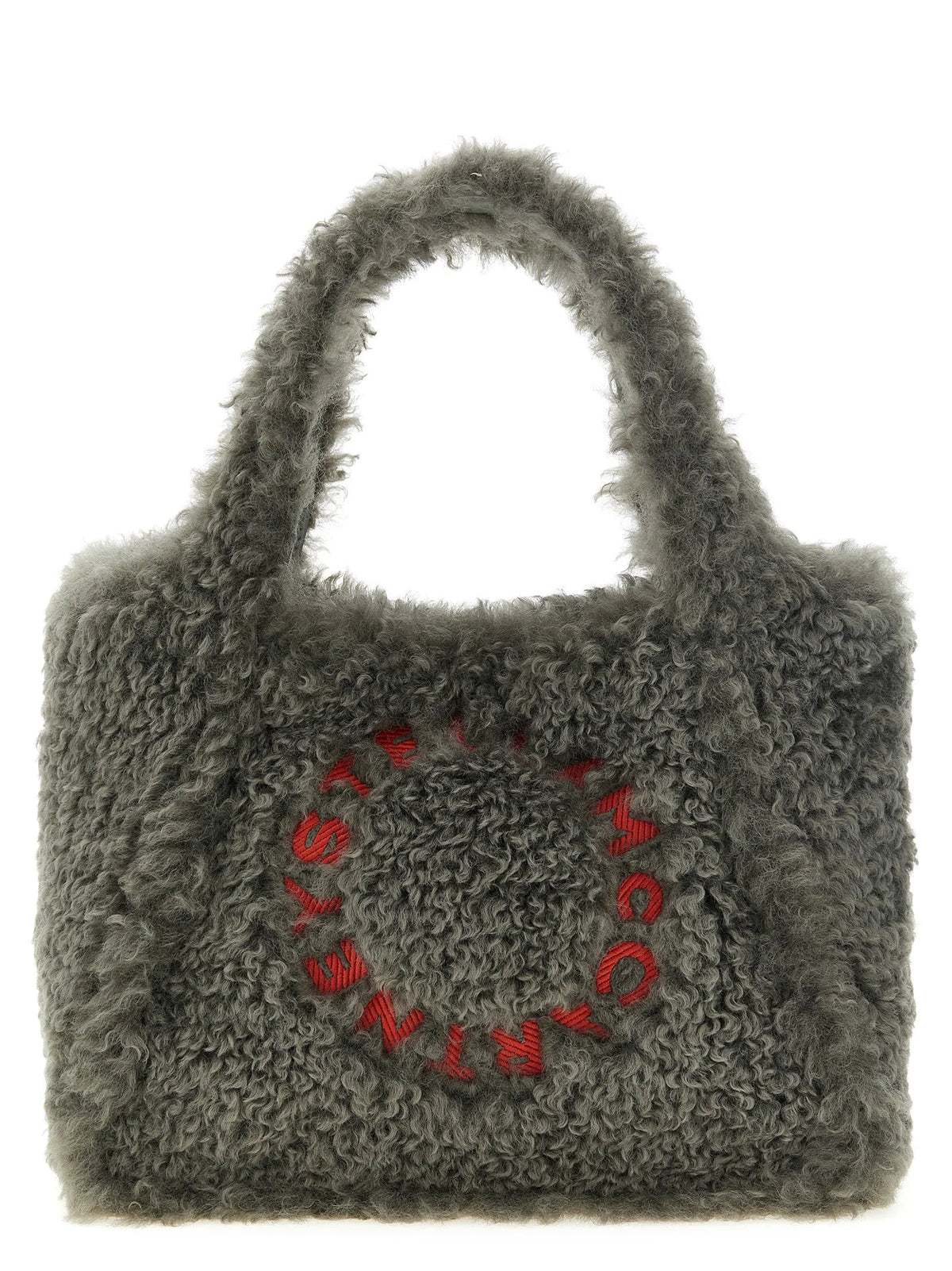 Stella McCartney Gray Polyester Tote Bag
