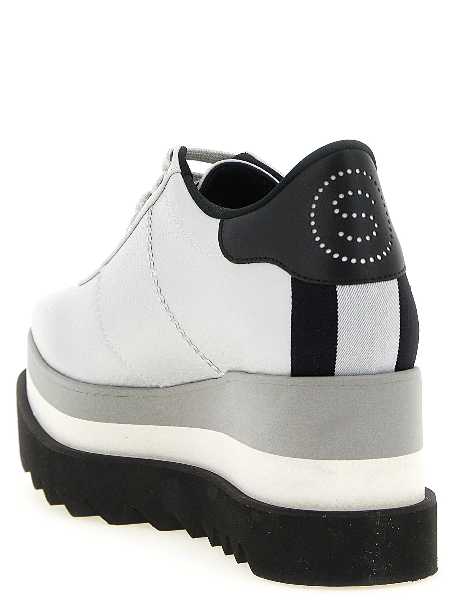 Stella McCartney Gray Polyethylene Wedge Sandals - EU39/US9