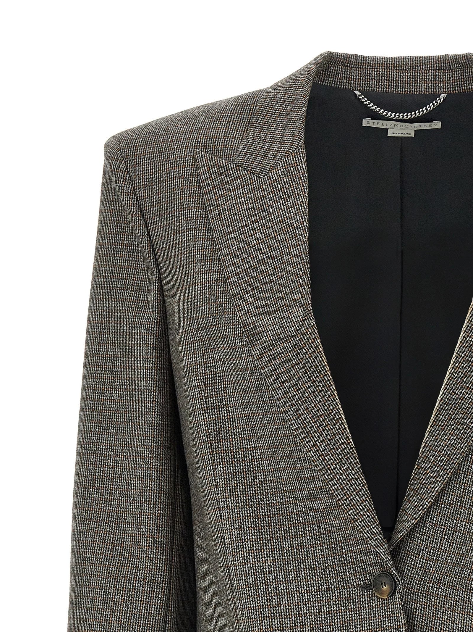Stella McCartney Gray Wool Blazer - IT40