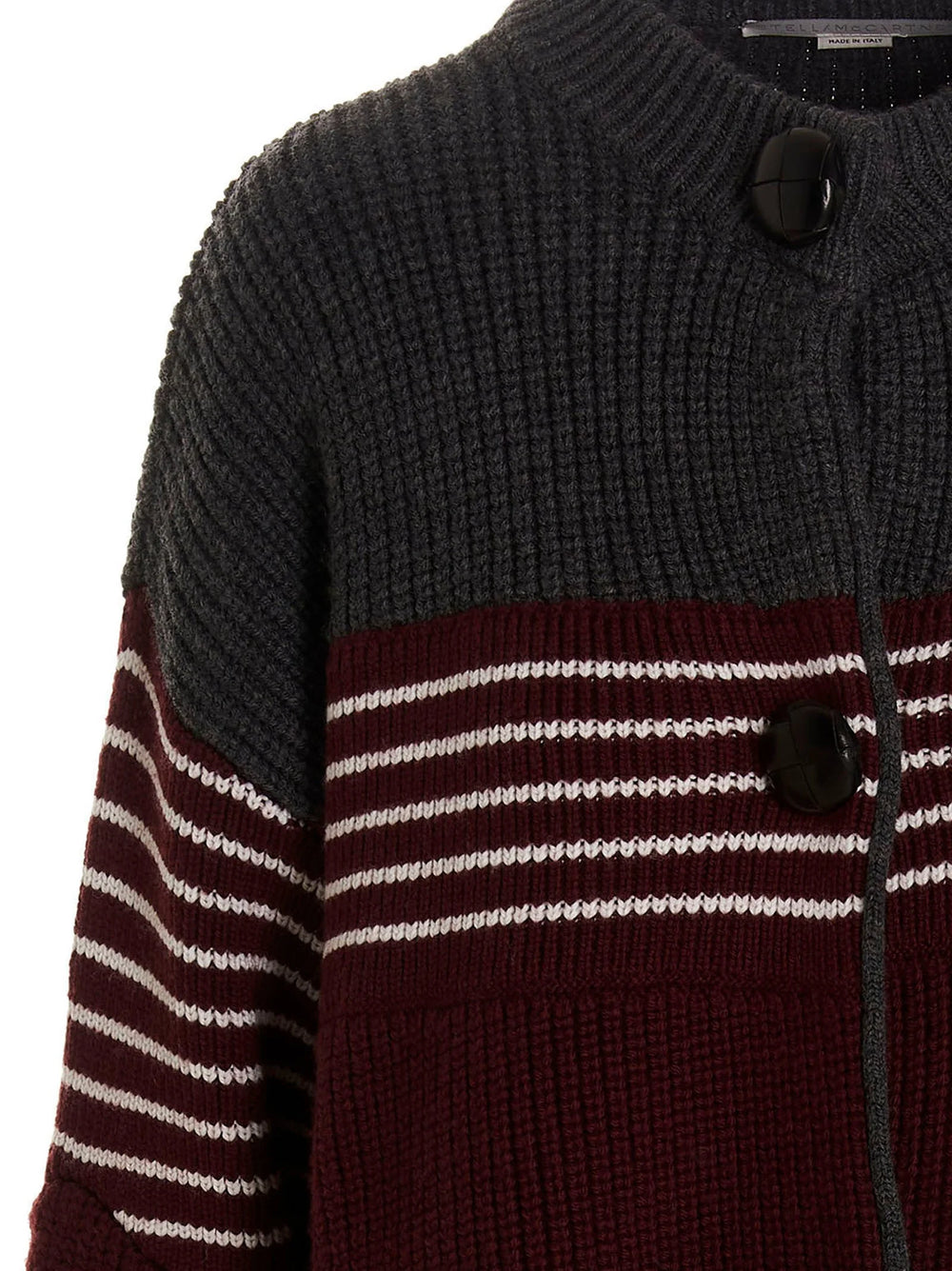 Stella McCartney Multicolor Virgin Wool Coat
