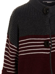 Stella McCartney Multicolor Virgin Wool Coat