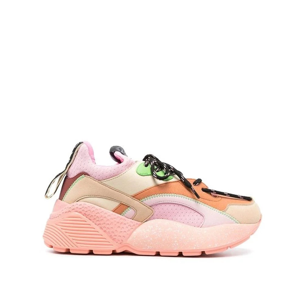 Pomarańczowe, masywne sneakersy z polietylenu Stella McCartney - EU36/US6