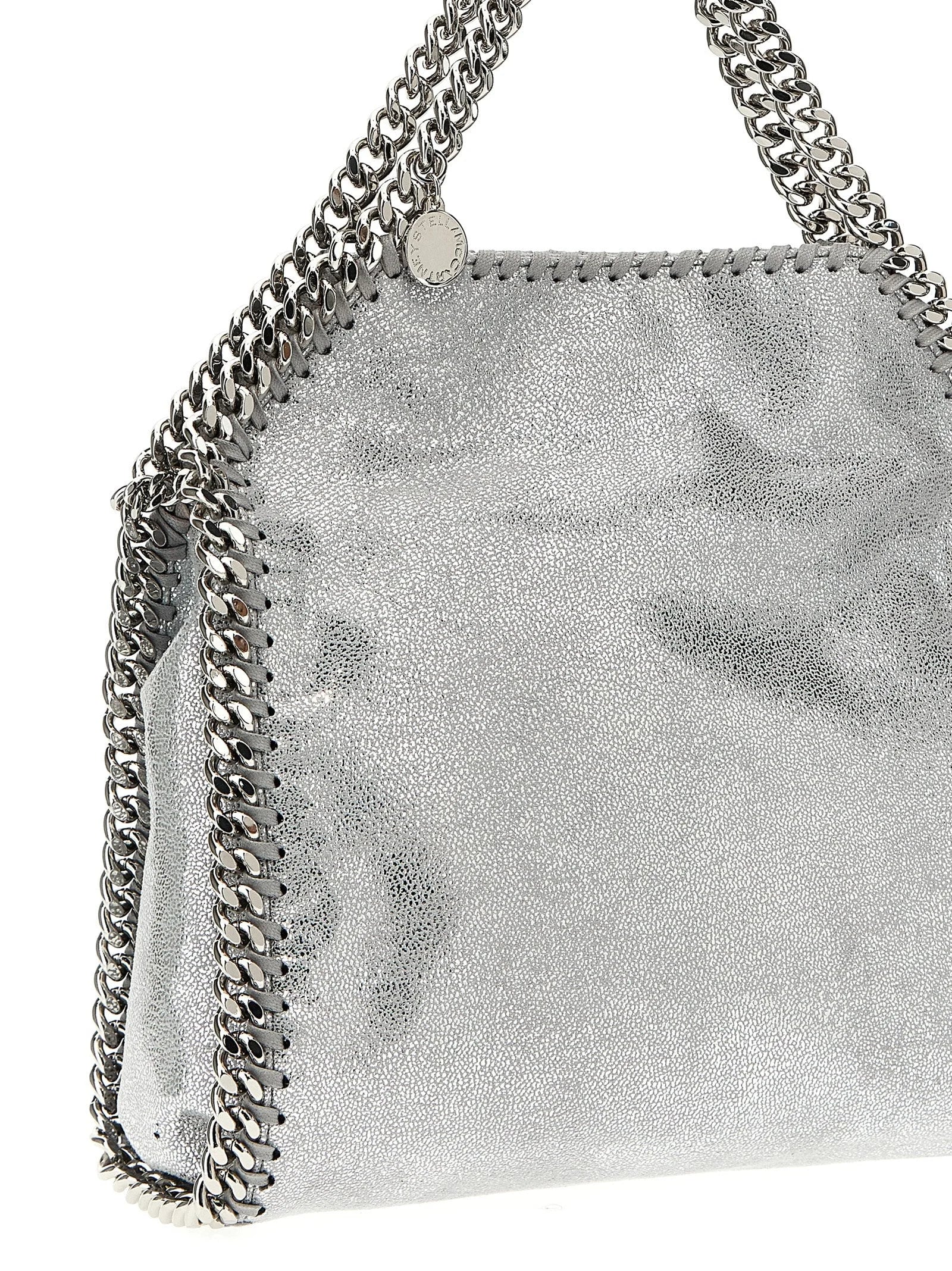 Stella McCartney Silver Polyester Handbag