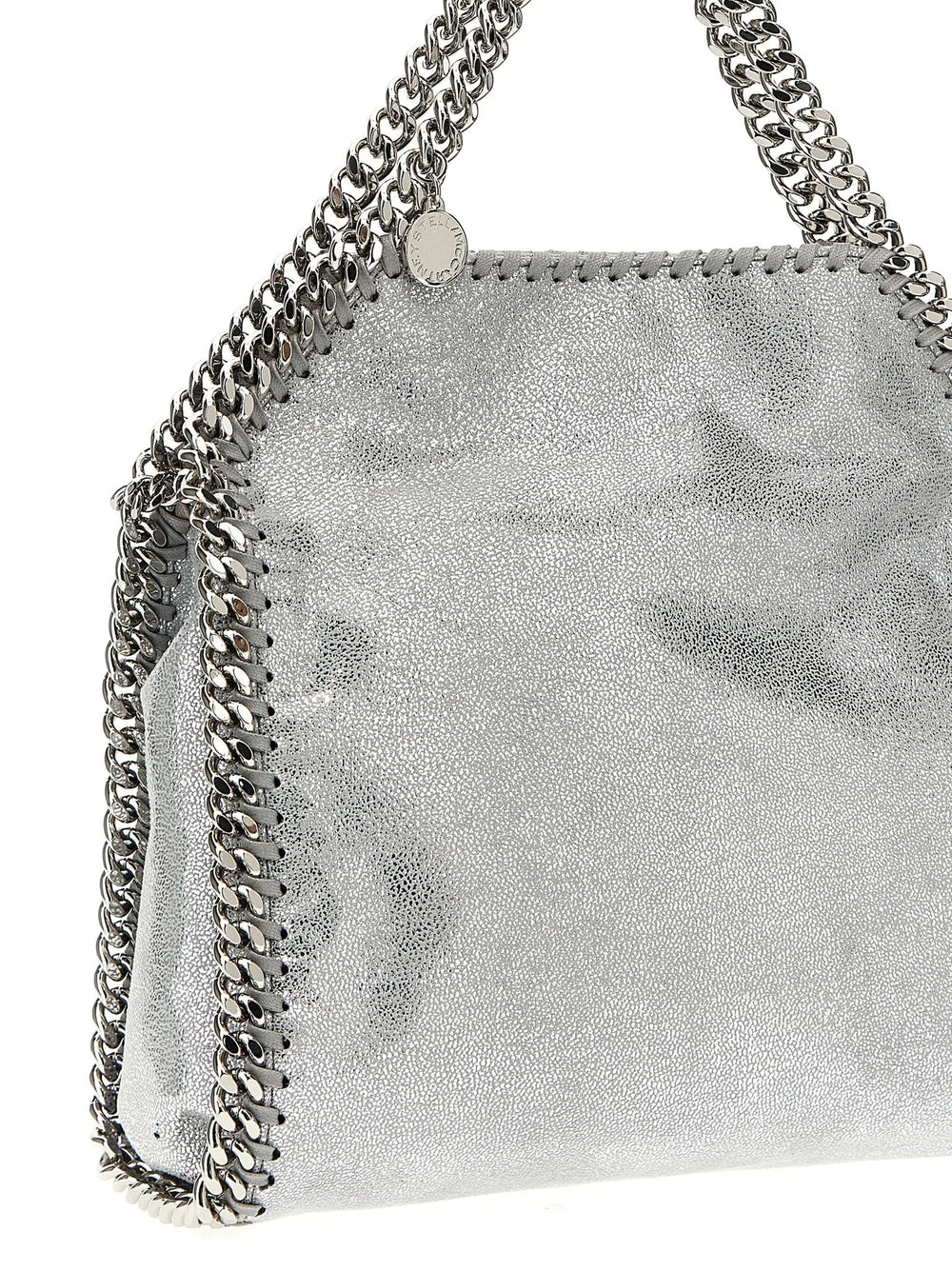 Stella McCartney Silver Polyester Handbag
