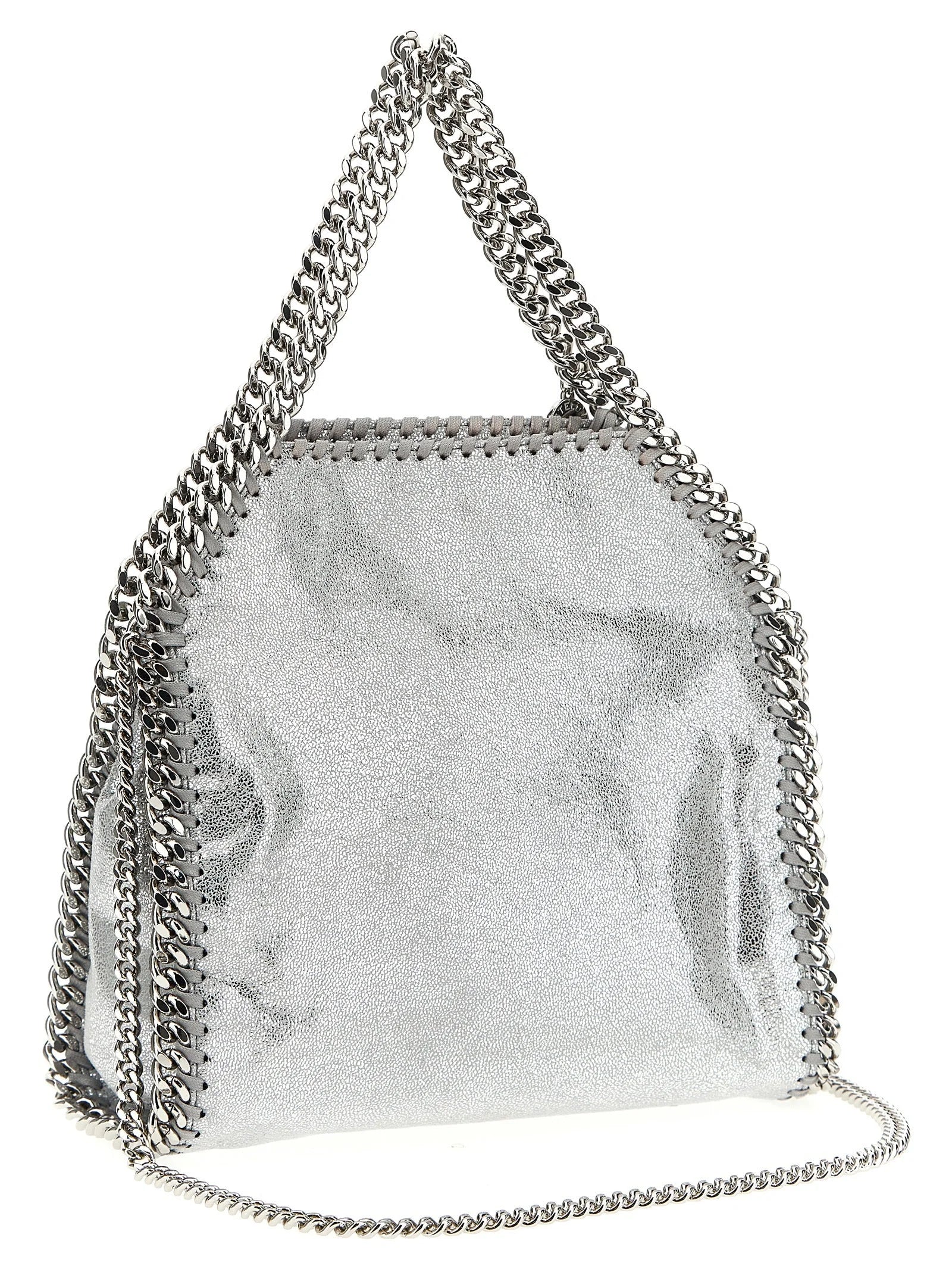 Stella McCartney Silver Polyester Handbag