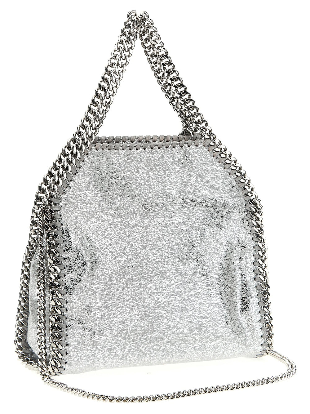 Stella McCartney Silver Polyester Handbag