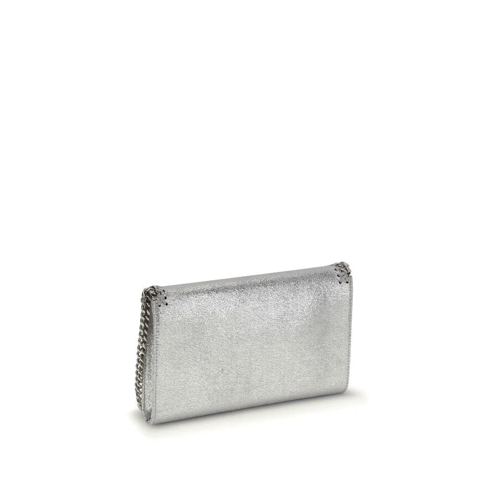Stella McCartney Silver Polyester Shoulder Bag
