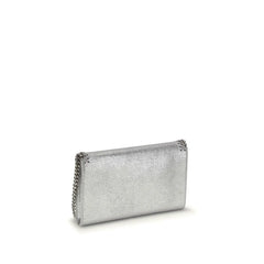 Stella McCartney Silver Polyester Shoulder Bag