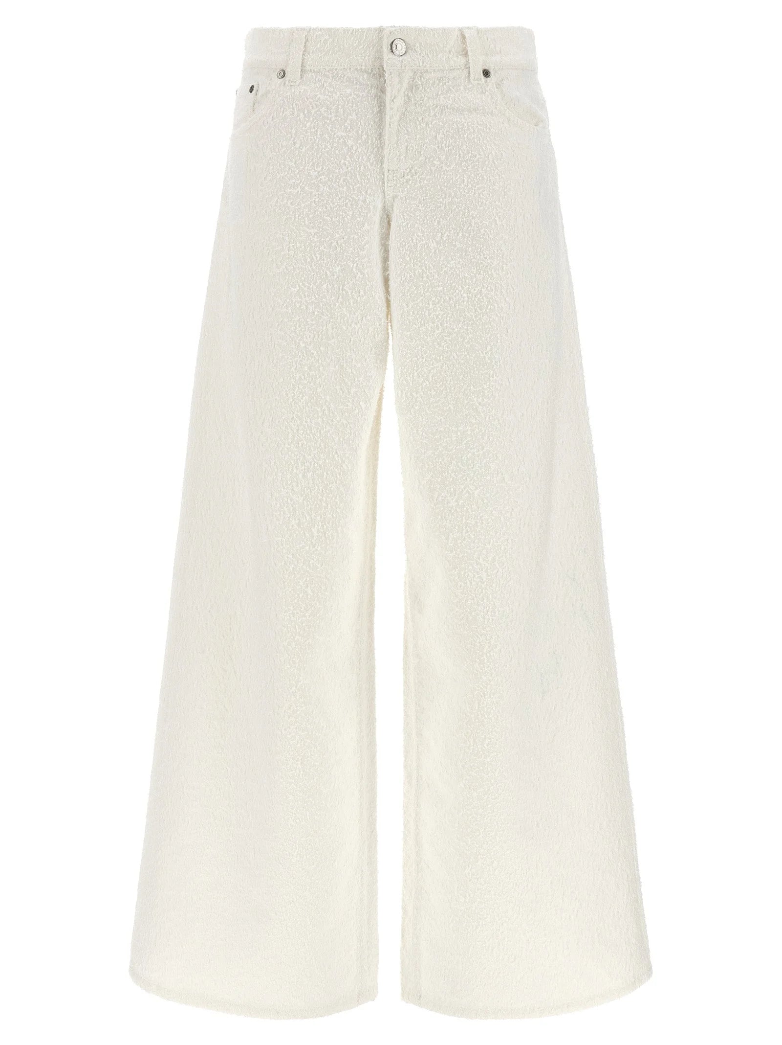 Stella McCartney White Cotton Jeans Denim