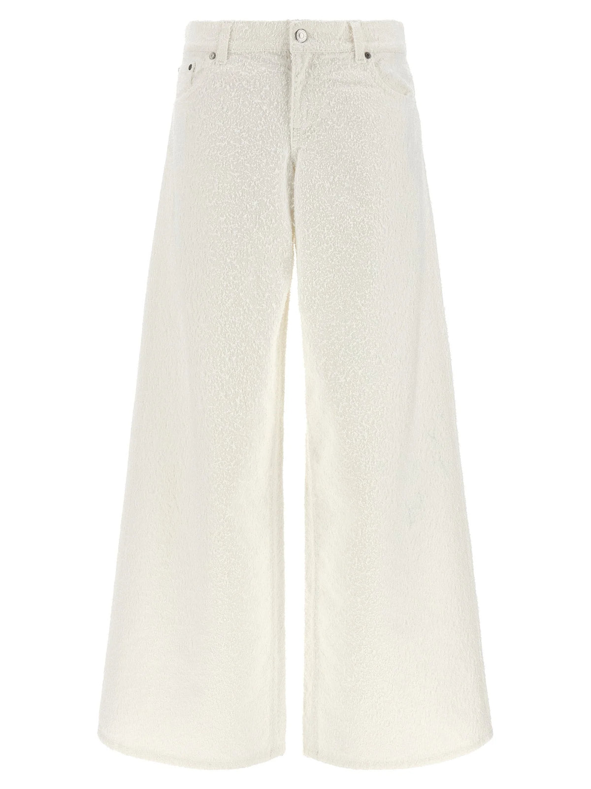 Stella McCartney White Cotton Jeans Denim