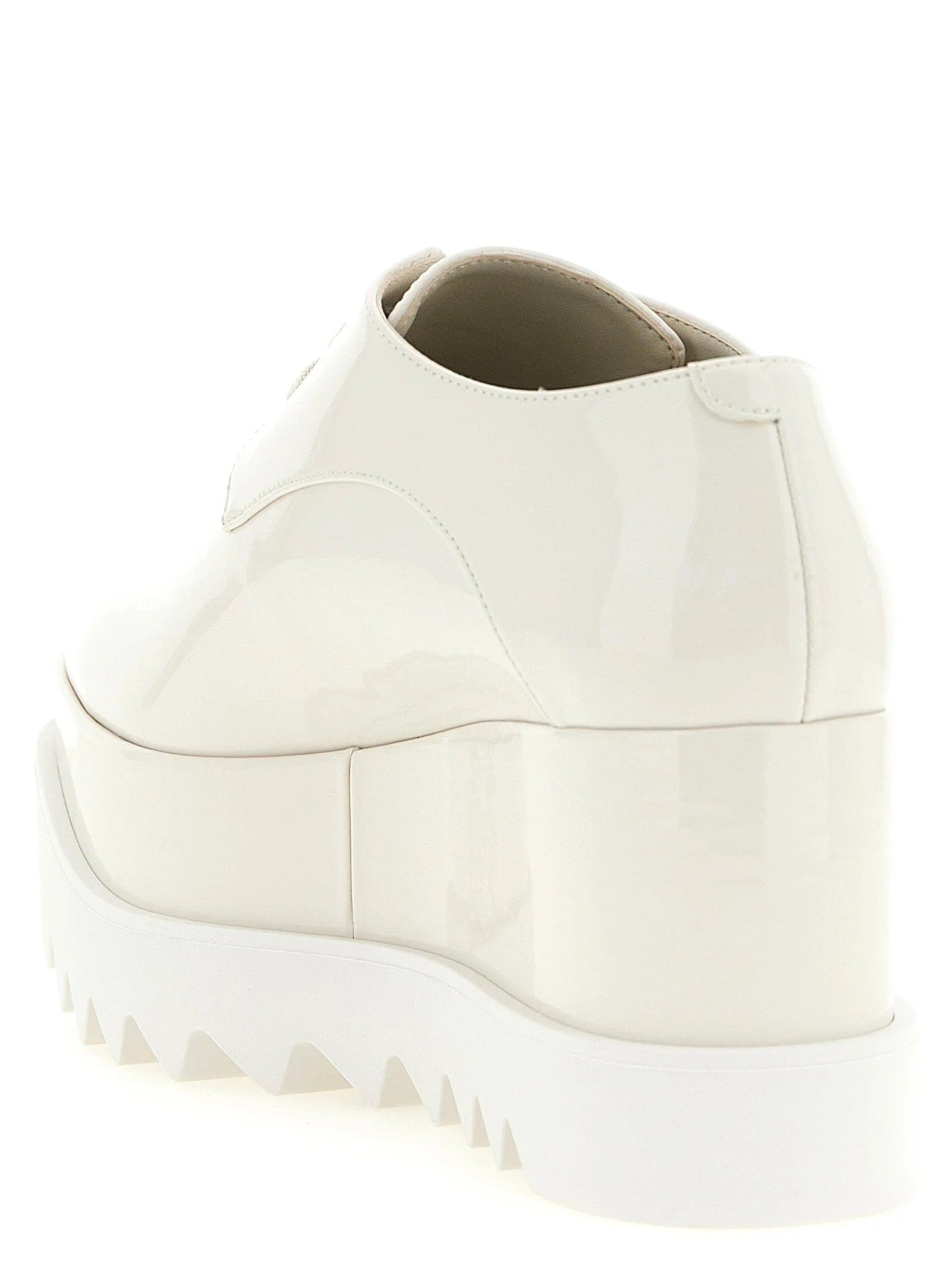 Stella McCartney White Polyethylene Wedge Sandals
