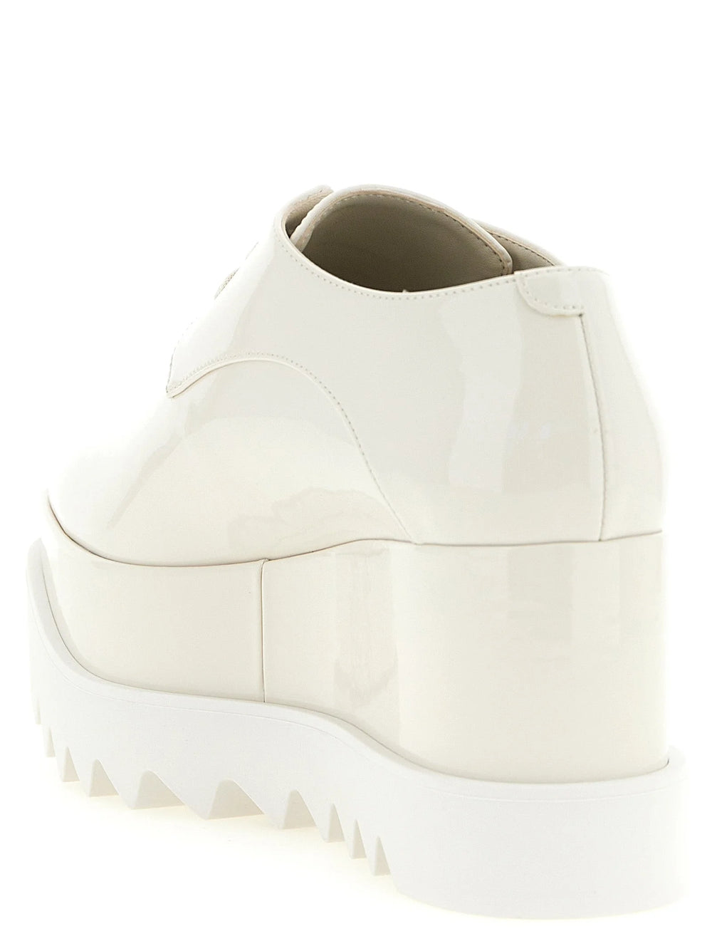 Stella McCartney White Polyethylene Wedge Sandals