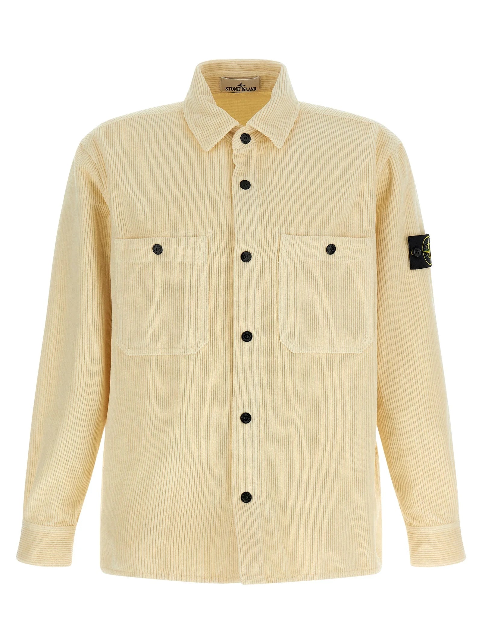 Stone Island Beige Cotton Blouse - M
