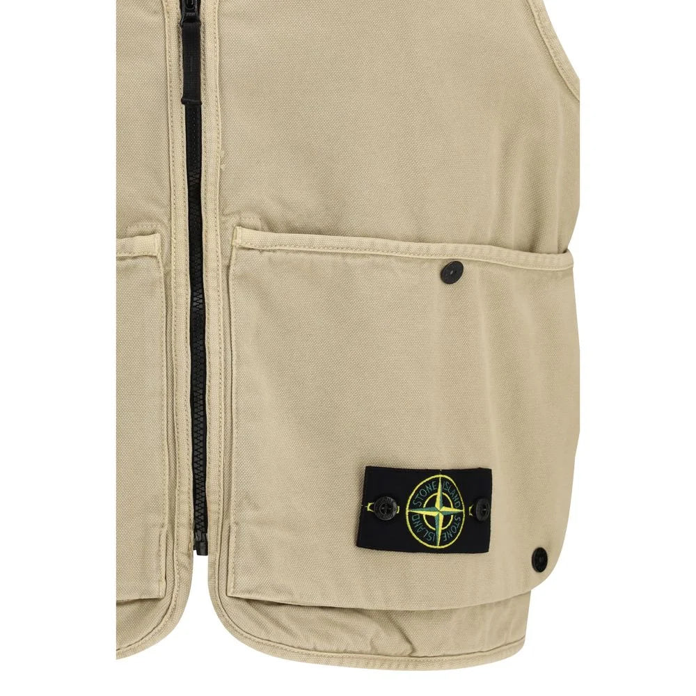 Stone Island Beige Bomull Tröja