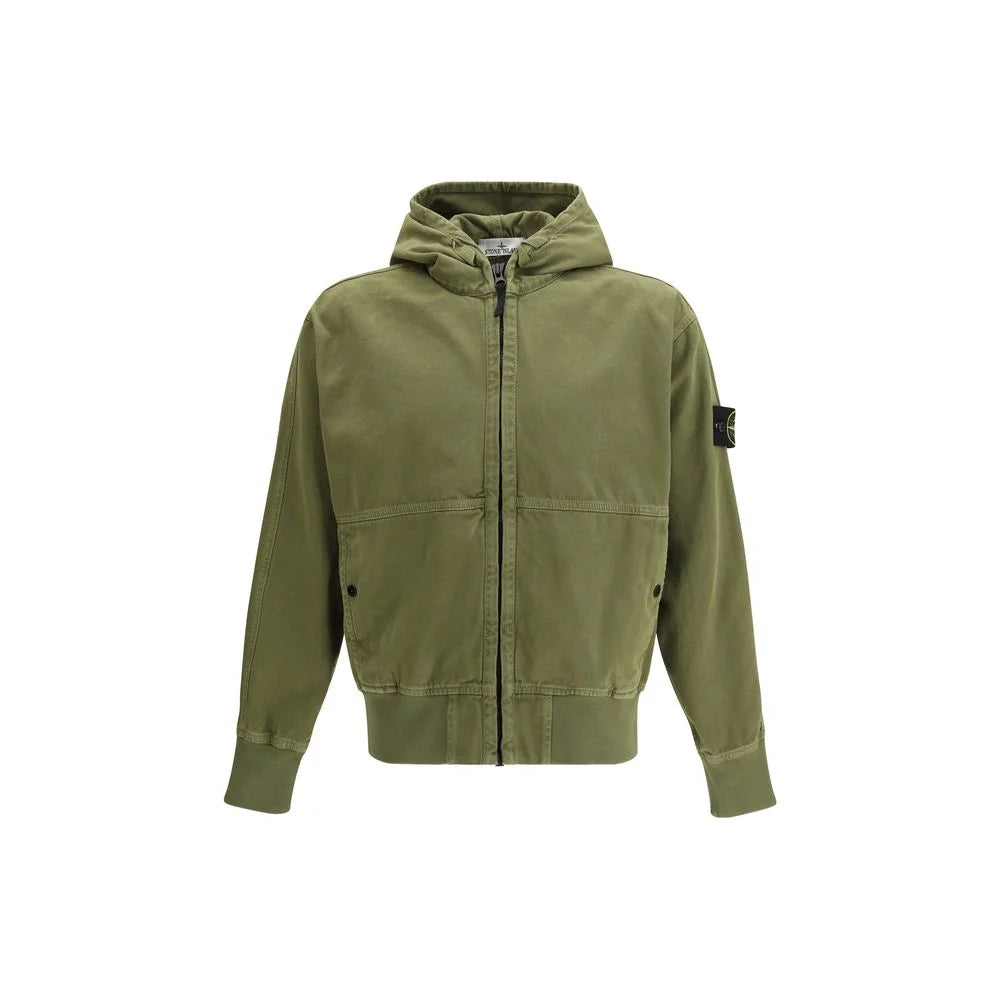 Stone Island Bicolor Cotton Shell Jacket - XL