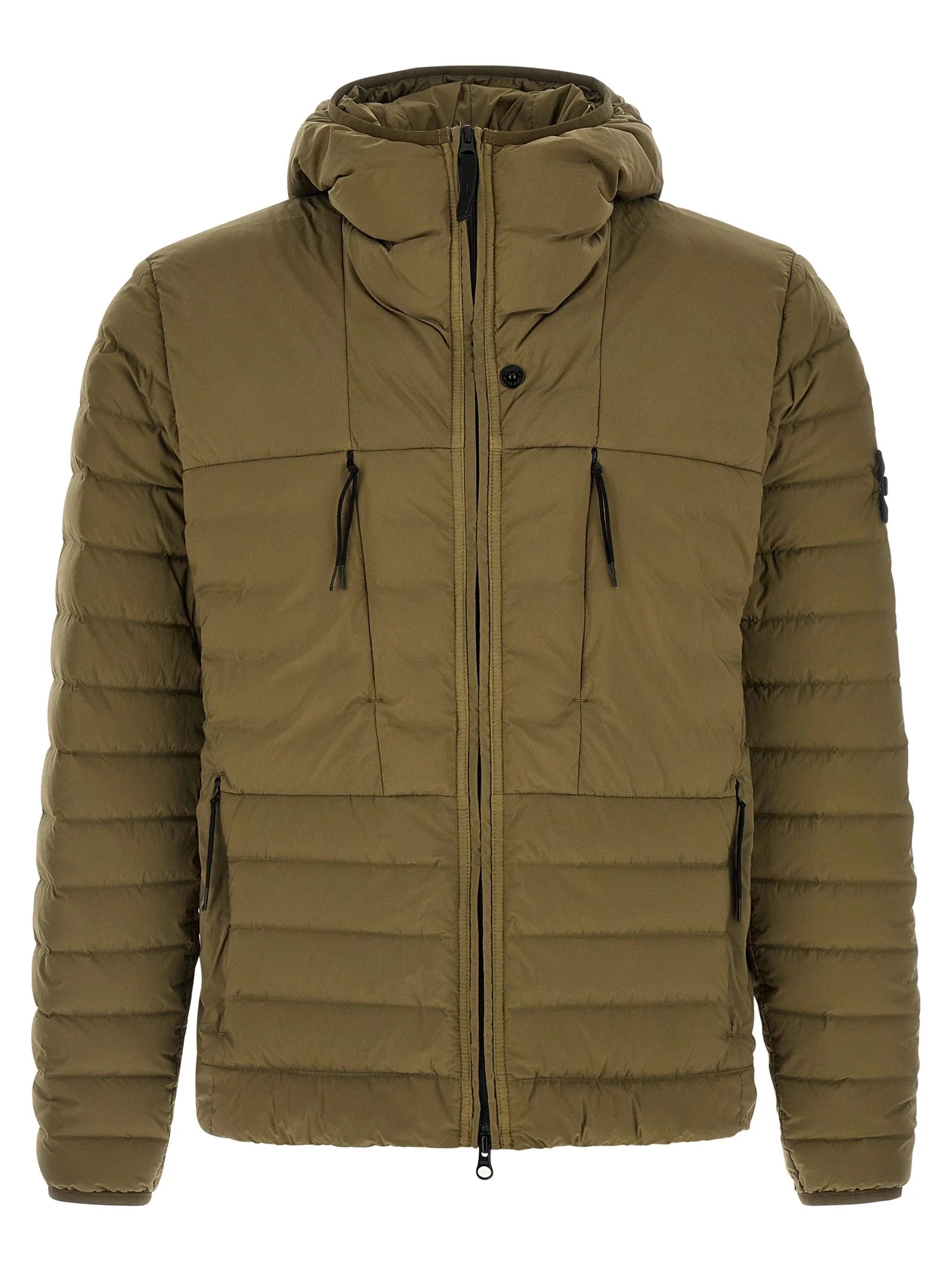 Stone Island Bicolor Polyamide Full-Length Jacket