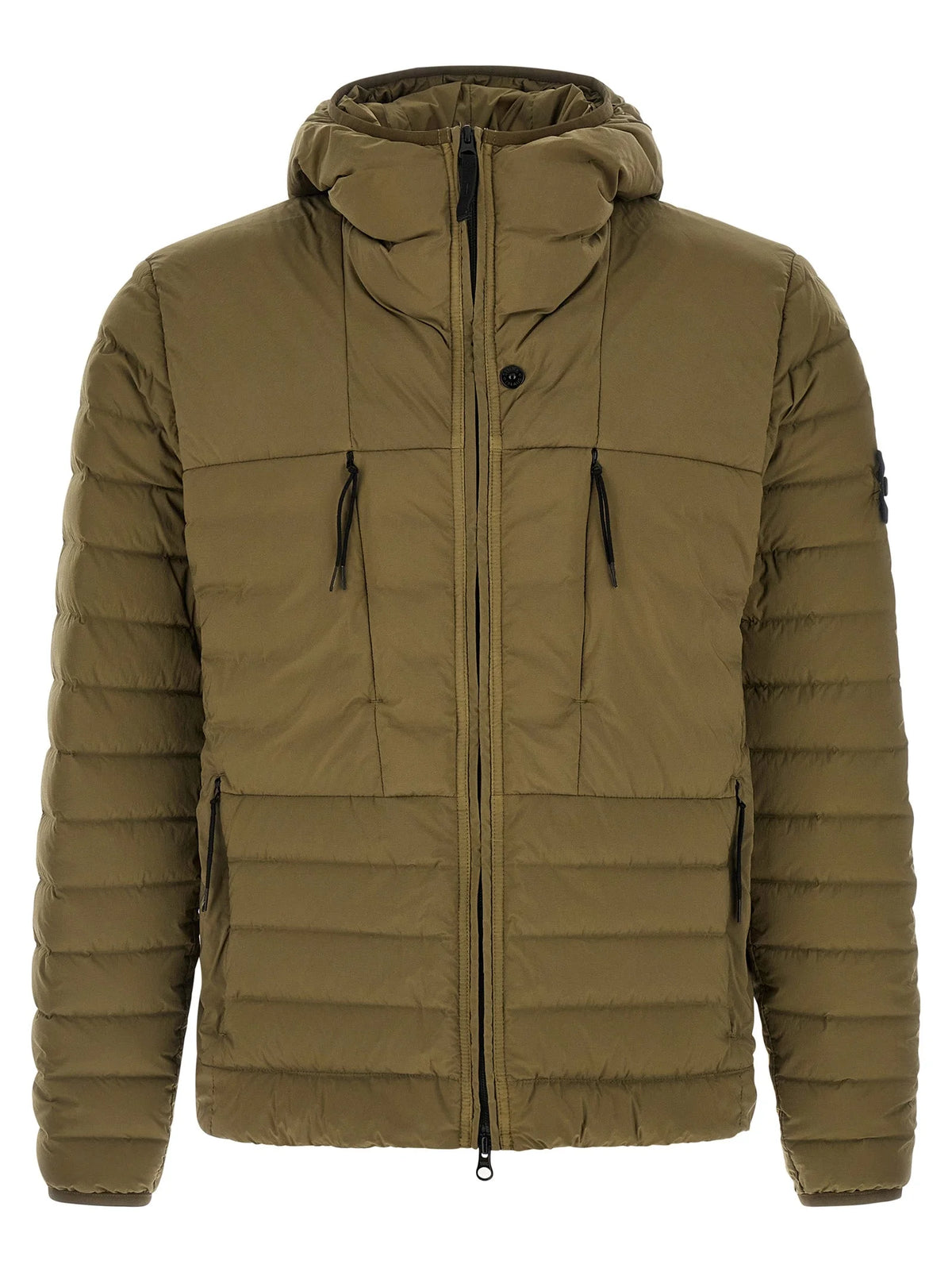 Stone Island Bicolor Polyamide Full-Length Jacket