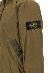 Stone Island Bicolor Polyamide Shell Jacket