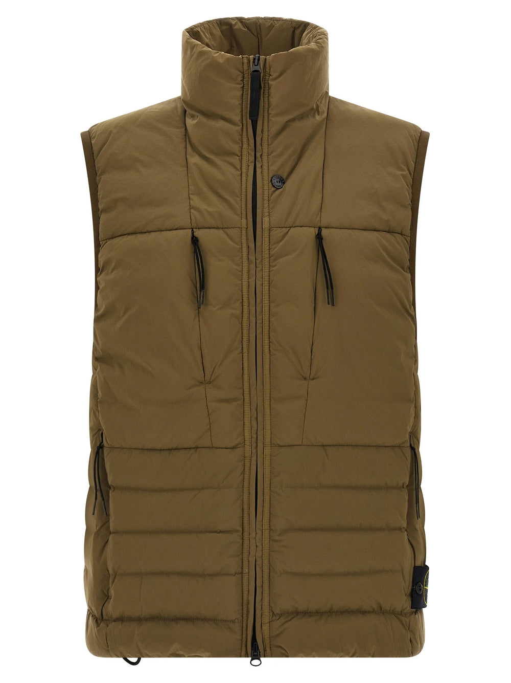 Stone Island Bicolor Polyamide Sleeveless Jacket