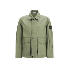 Stone Island Bicolor Polyester Coat - XL