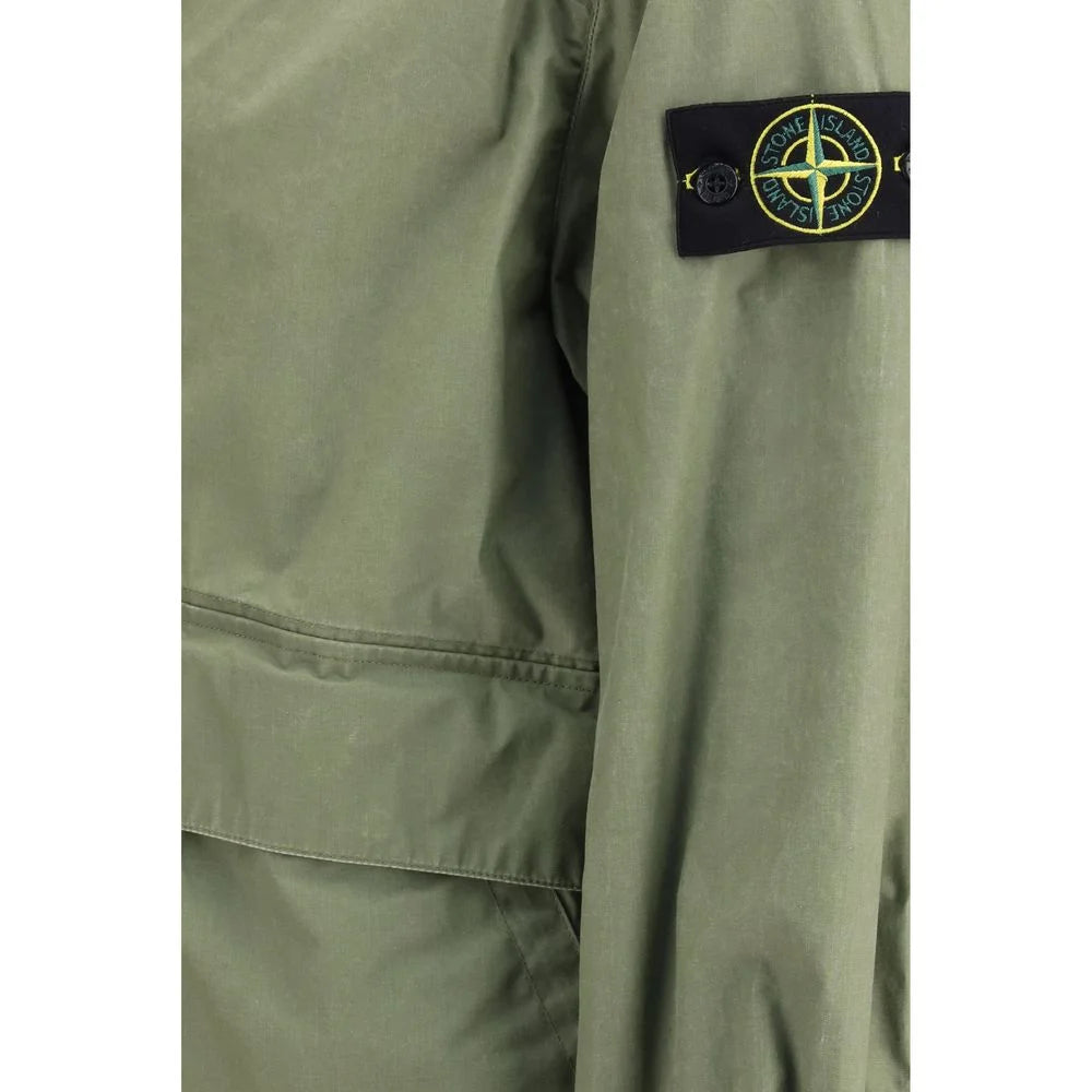 Stone Island Bicolor Polyester Coat - XL
