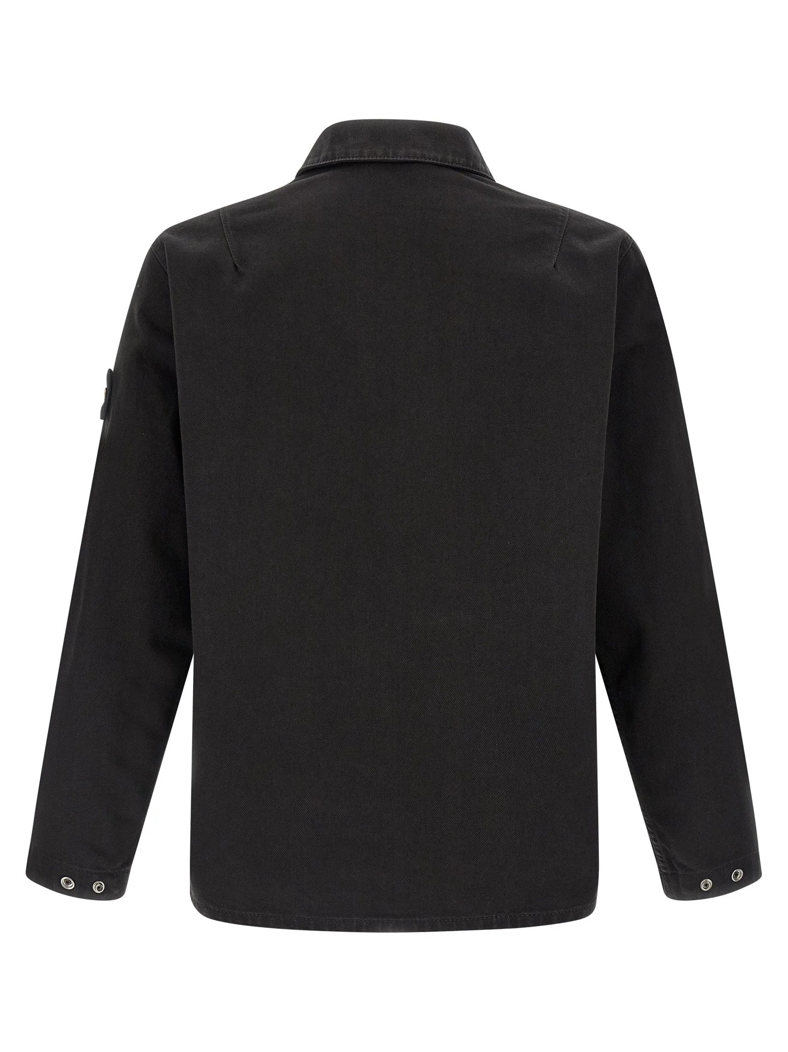 Stone Island Black Cotton Blouse - S