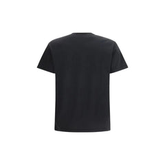 Stone Island Black Cotton T-Shirt - L