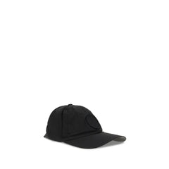 Stone Island Black Nylon Cap (Baseball Hat) - L