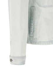 Stone Island Blue Cotton Denim Jacket - S
