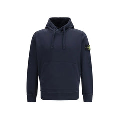 Stone Island Blue Cotton Sweatshirt - M