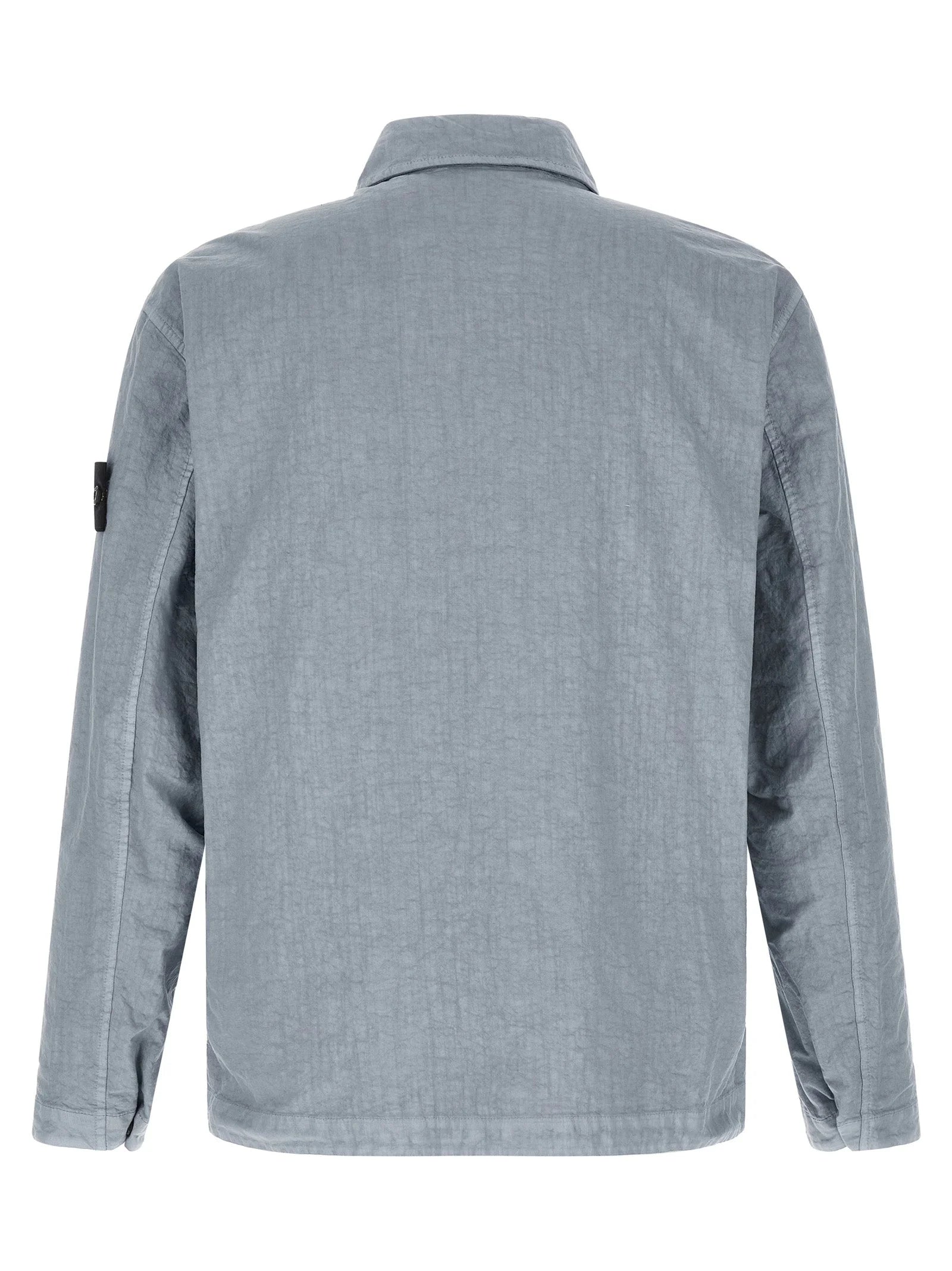 Stone Island Blue Polyamide Blouse - XL