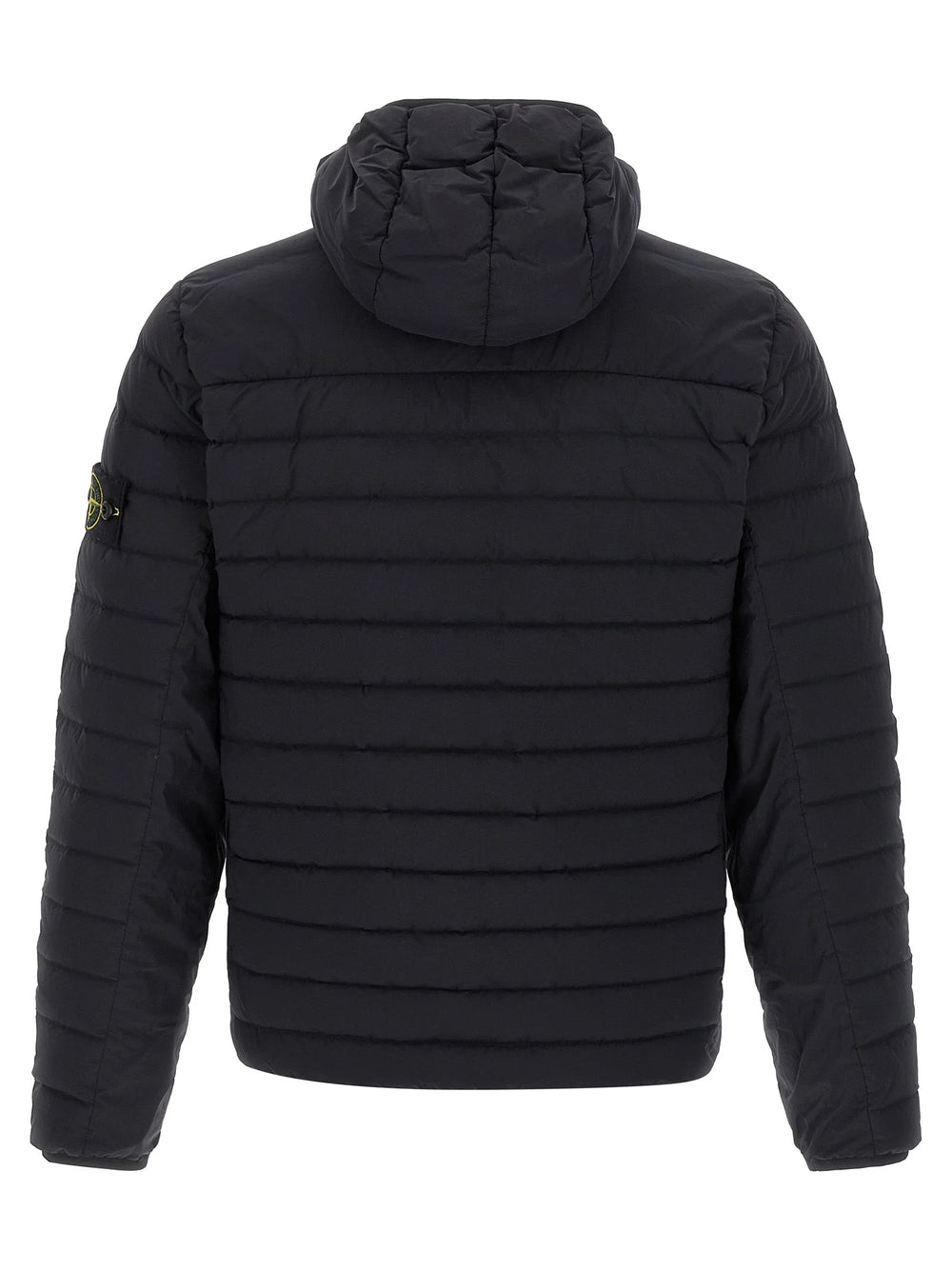 Stone Island Blue Polyamide Full-Length Jacket - XXL