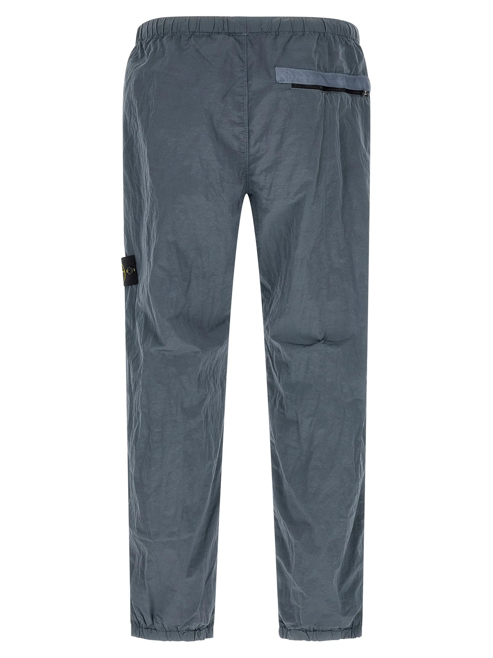 Stone Island Blue Polyamide Joggers (Workout Pants)