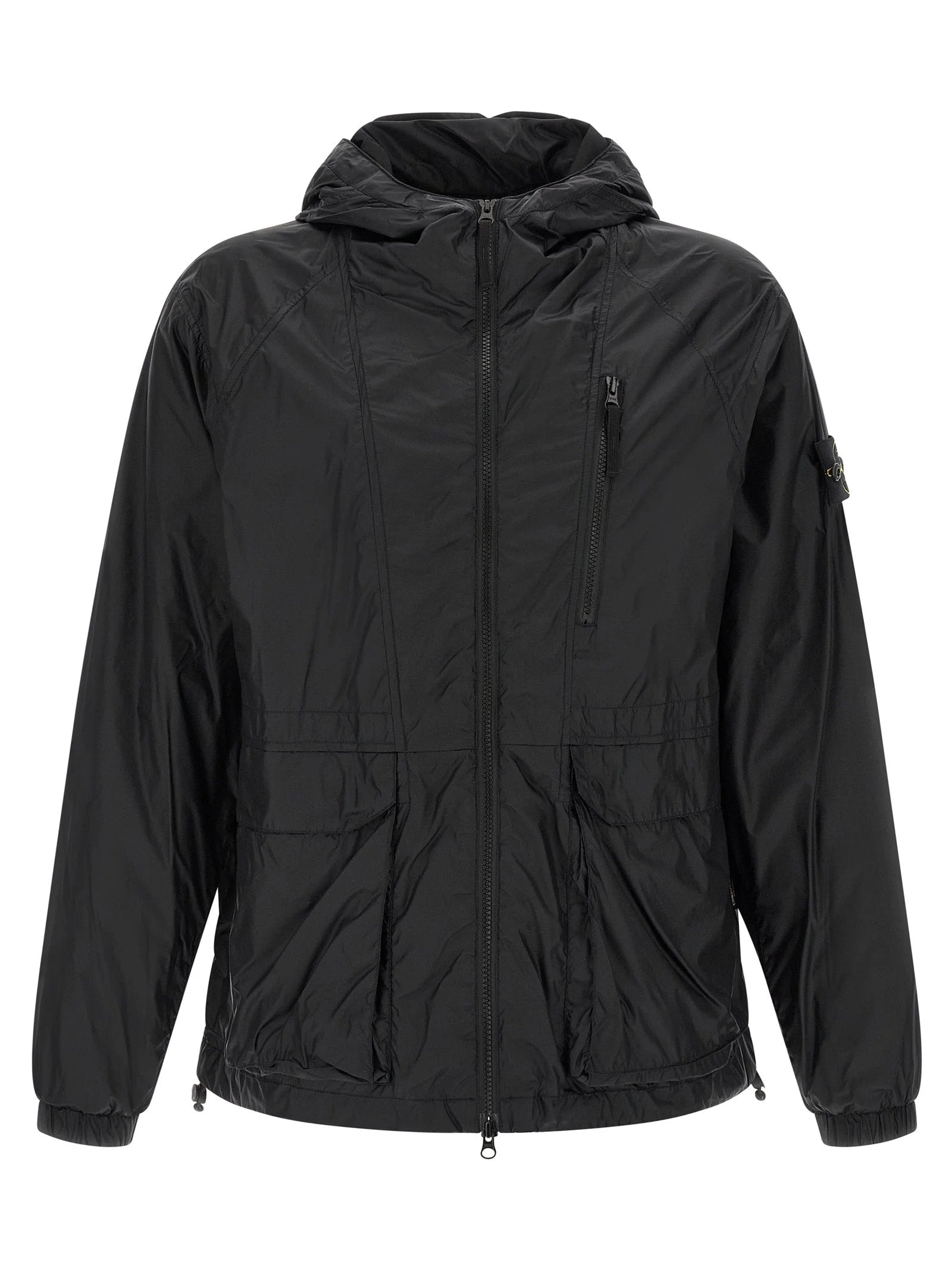 Stone Island Blue Polyamide Shell Jacket