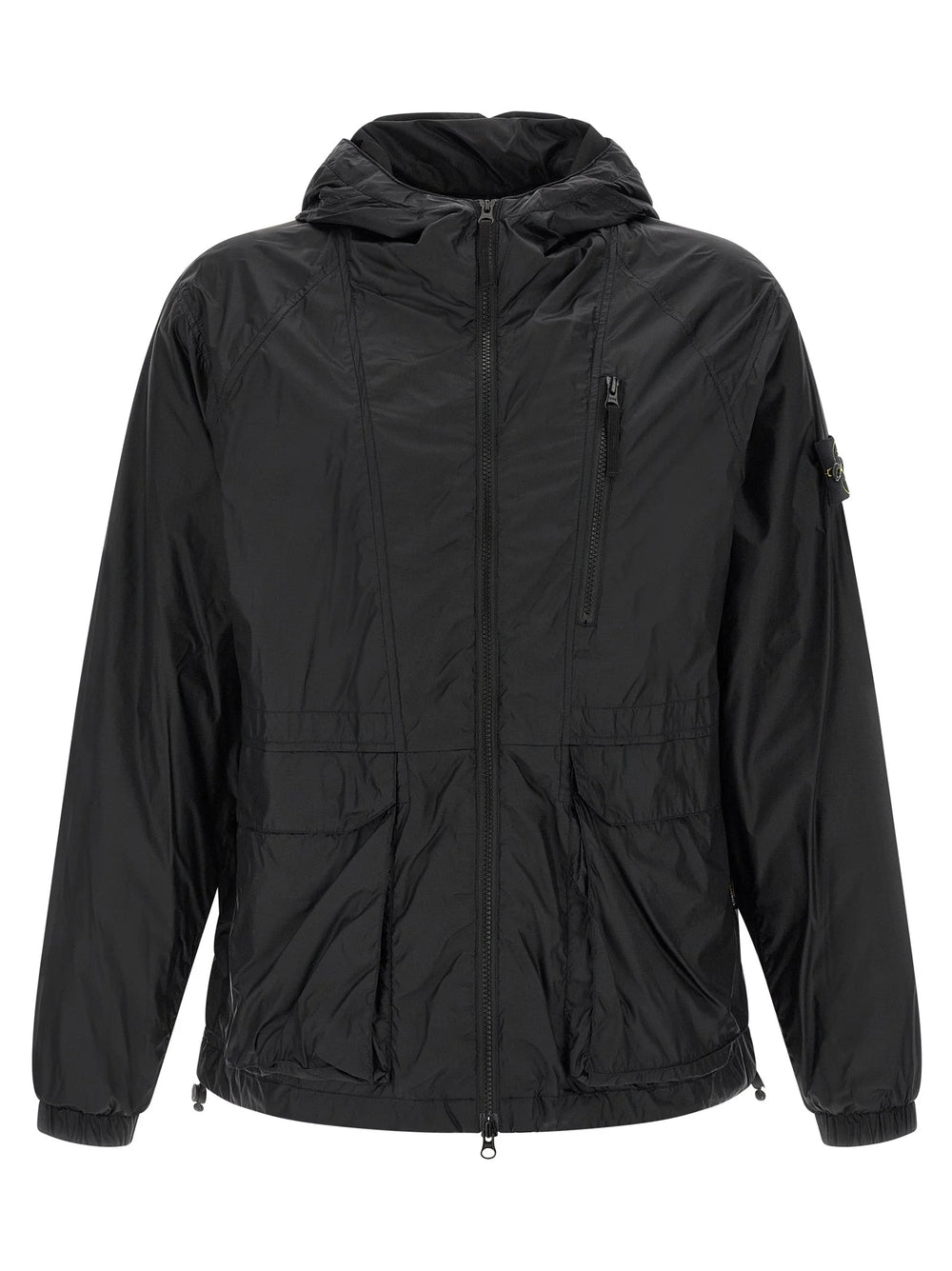 Stone Island Blue Polyamide Shell Jacket