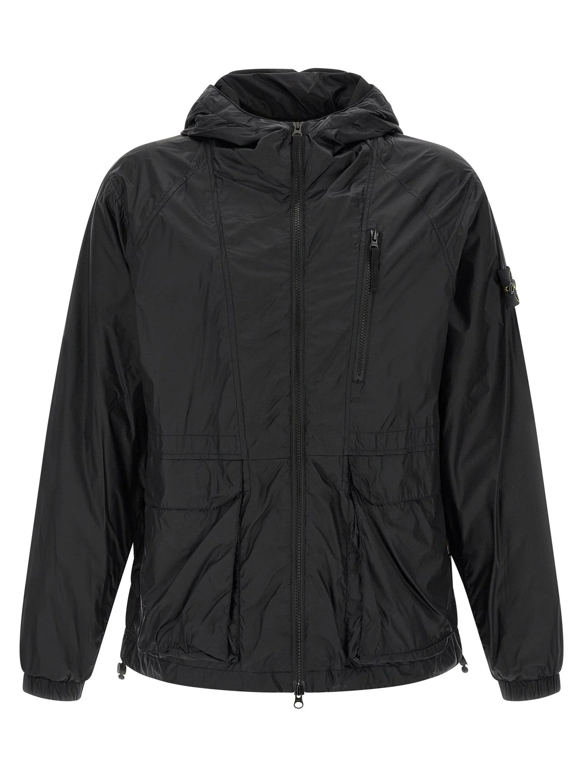Stone Island Blue Polyamide Shell Jacket