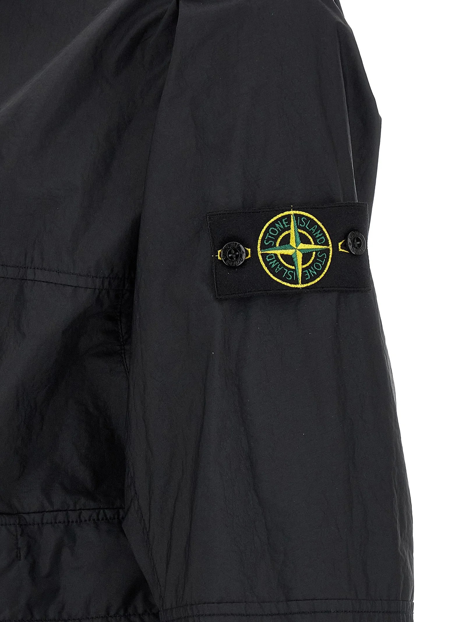 Stone Island Blue Polyamide Shell Jacket - M