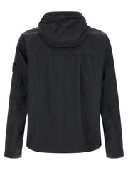 Stone Island Blue Polyamide Shell Jacket - M