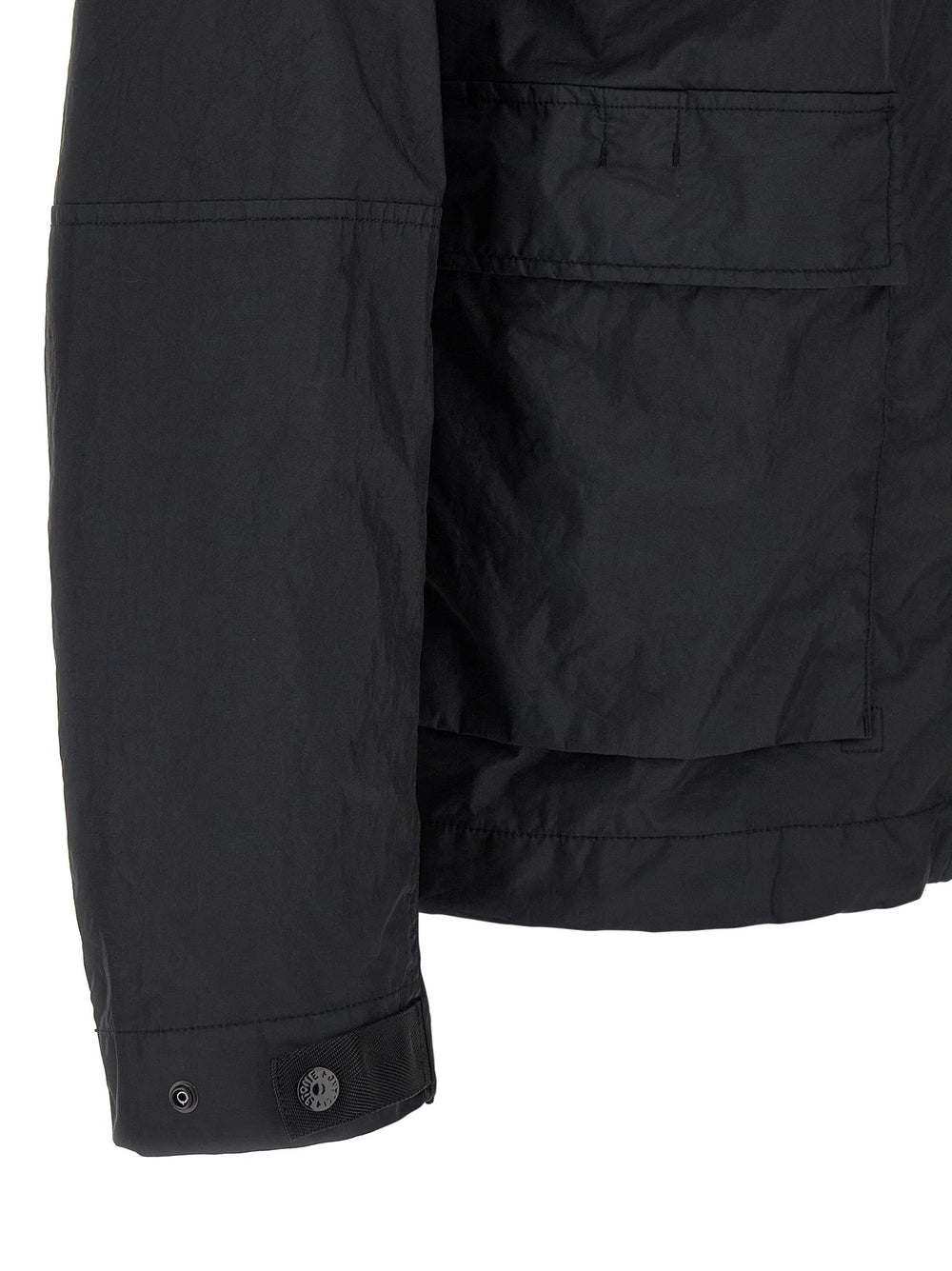 Stone Island Blue Polyamide Shell Jacket - M