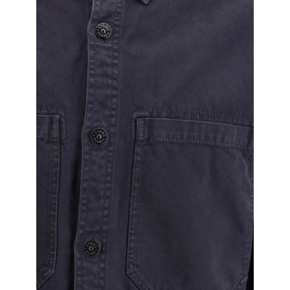 Stone Island Cotton Overshirt - M - Overshirts
