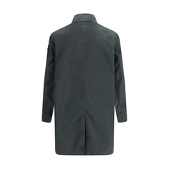 Stone Island Gray Polyester Coat