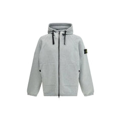 Stone Island Szary swet z poliestru - M