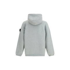 Stone Island Szary swet z poliestru - M